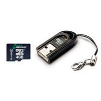 Micro memory MMMICROSDHC4/4GB-READER